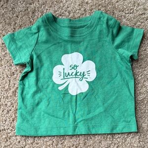 Baby Green Shamrock Tee